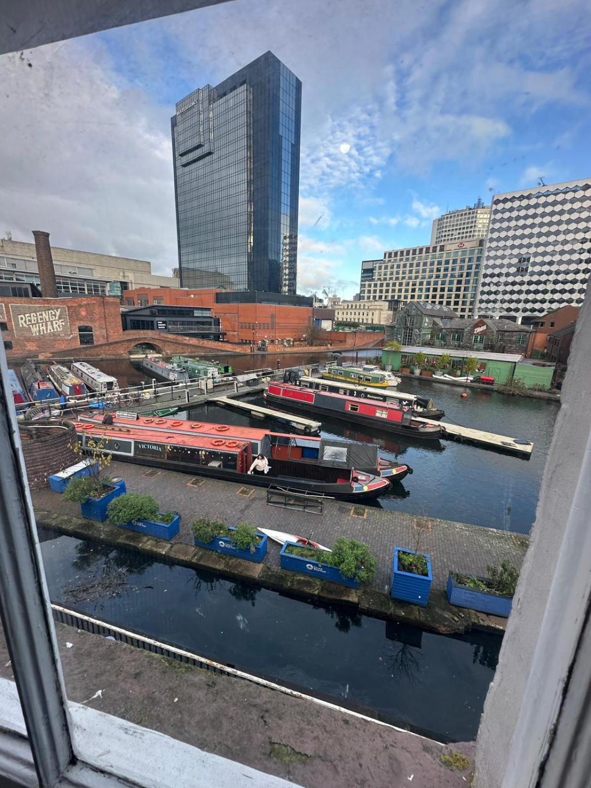 Cozy Flat By Birmingham Canals & City Centre Экстерьер фото